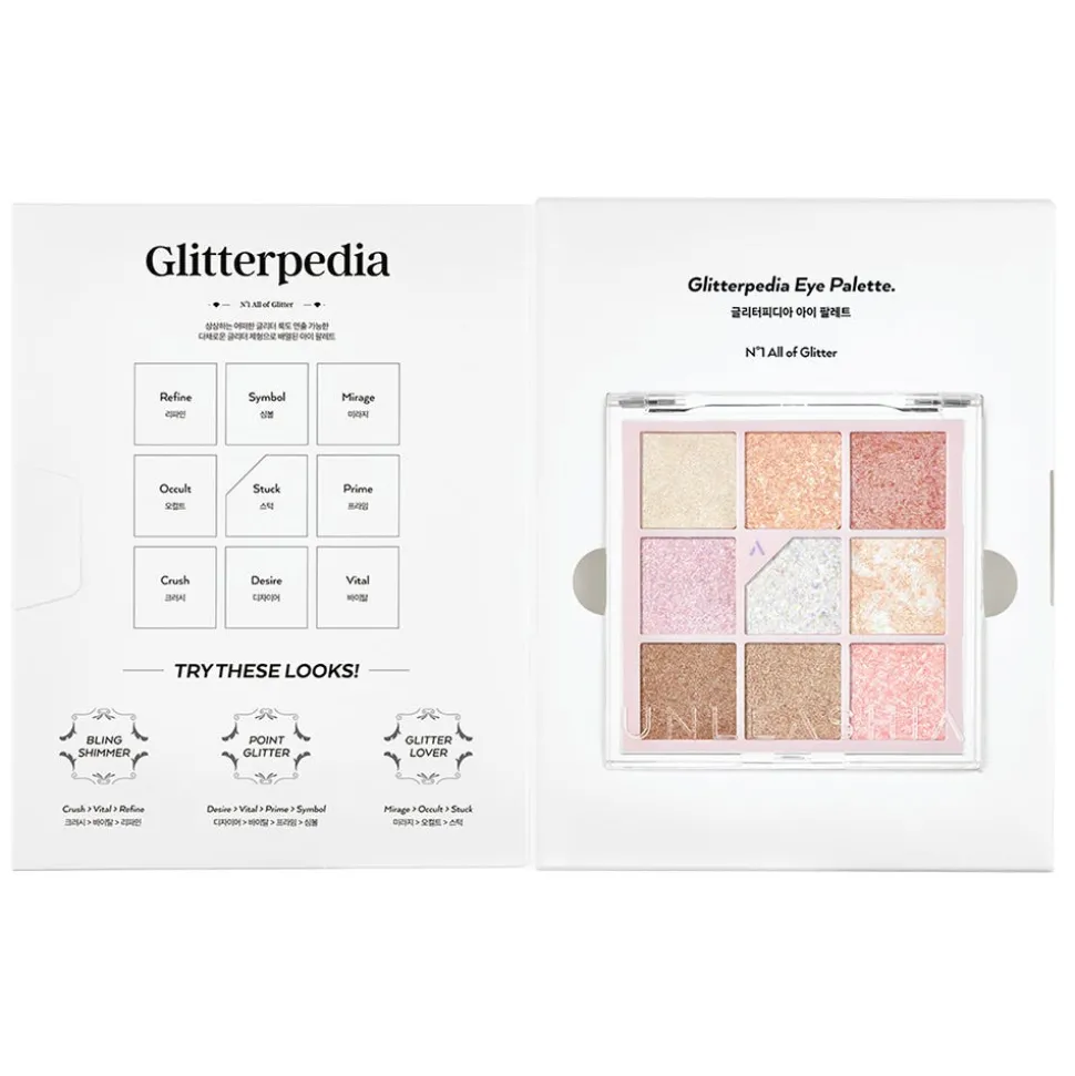 Unleashia Glitterpedia Eye Palette N°1 All of Glit 6,2 g