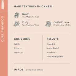 Virtue Curl Shampoo 240 ml