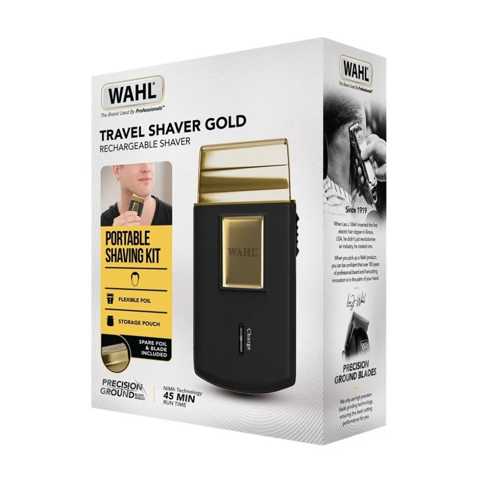 Wahl Travel Shaver Gold Elektrorasierer