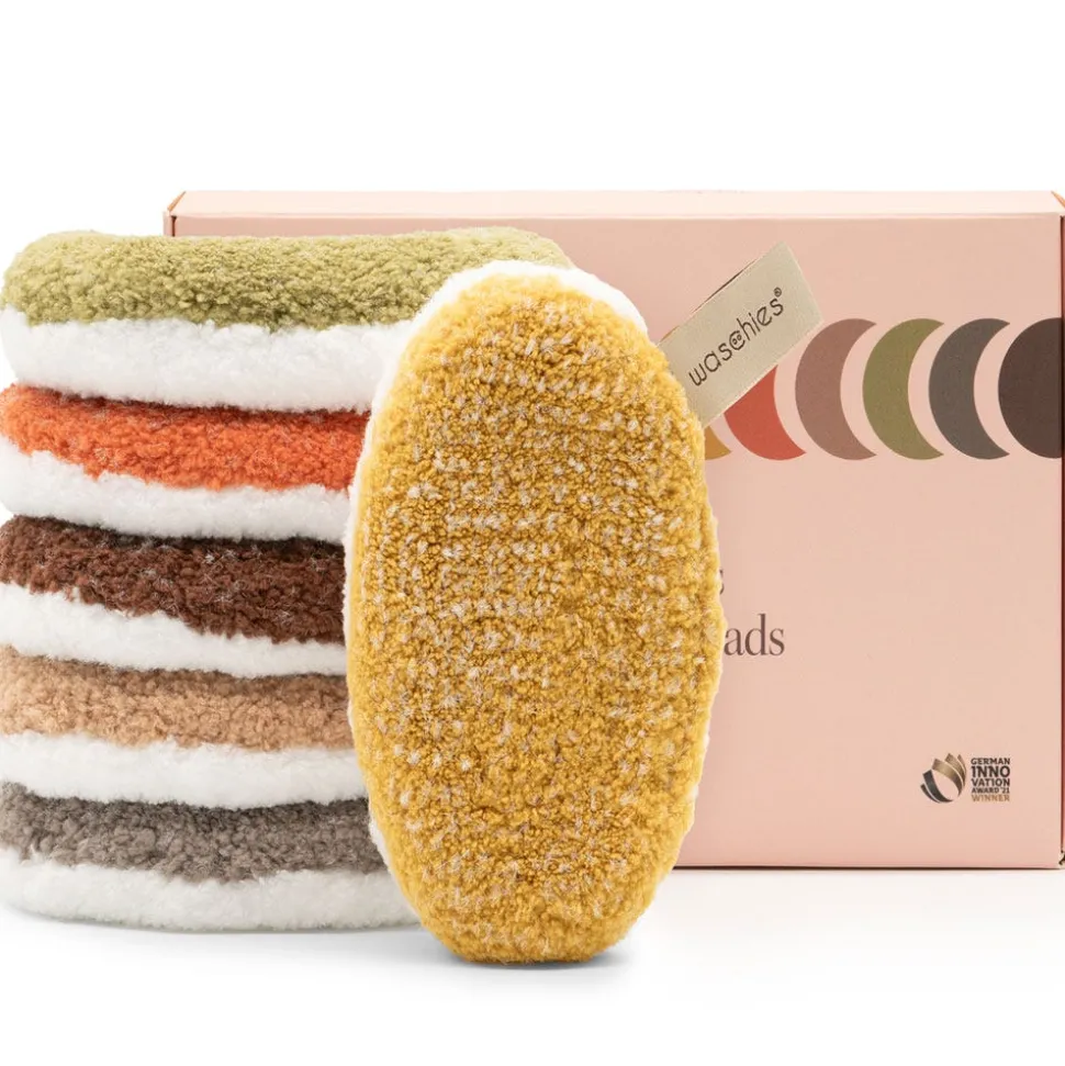 Waschies Abschmink- und Reinigungspads Warm Glow 6er-Set