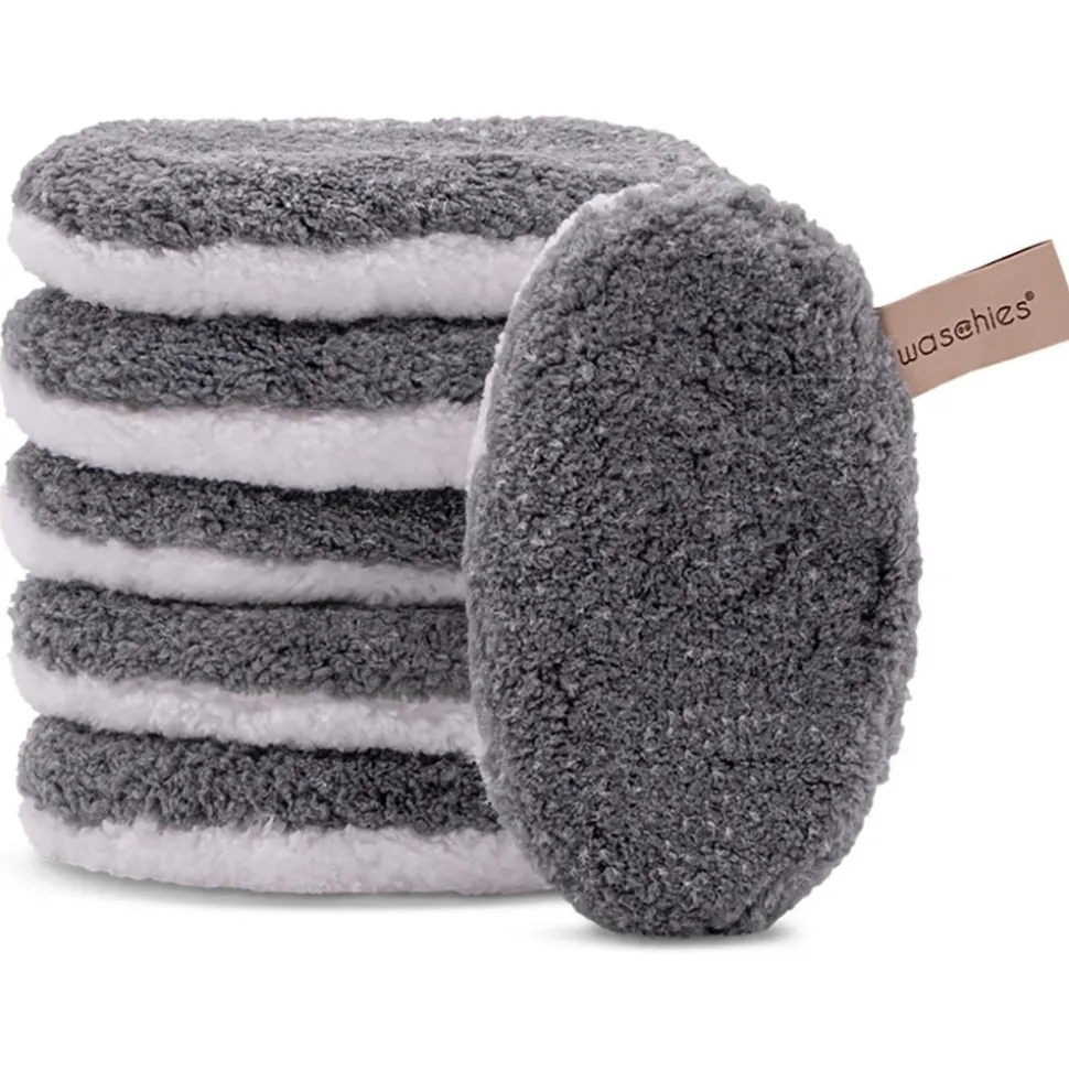 Waschies Abschmink- und Reinigungspads Grey 6er-Set