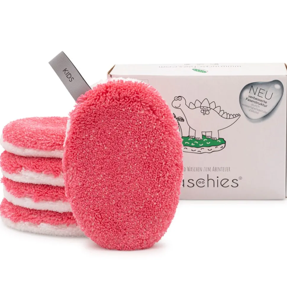Waschies Baby- & Kinderwaschpads Pink 5er-Set