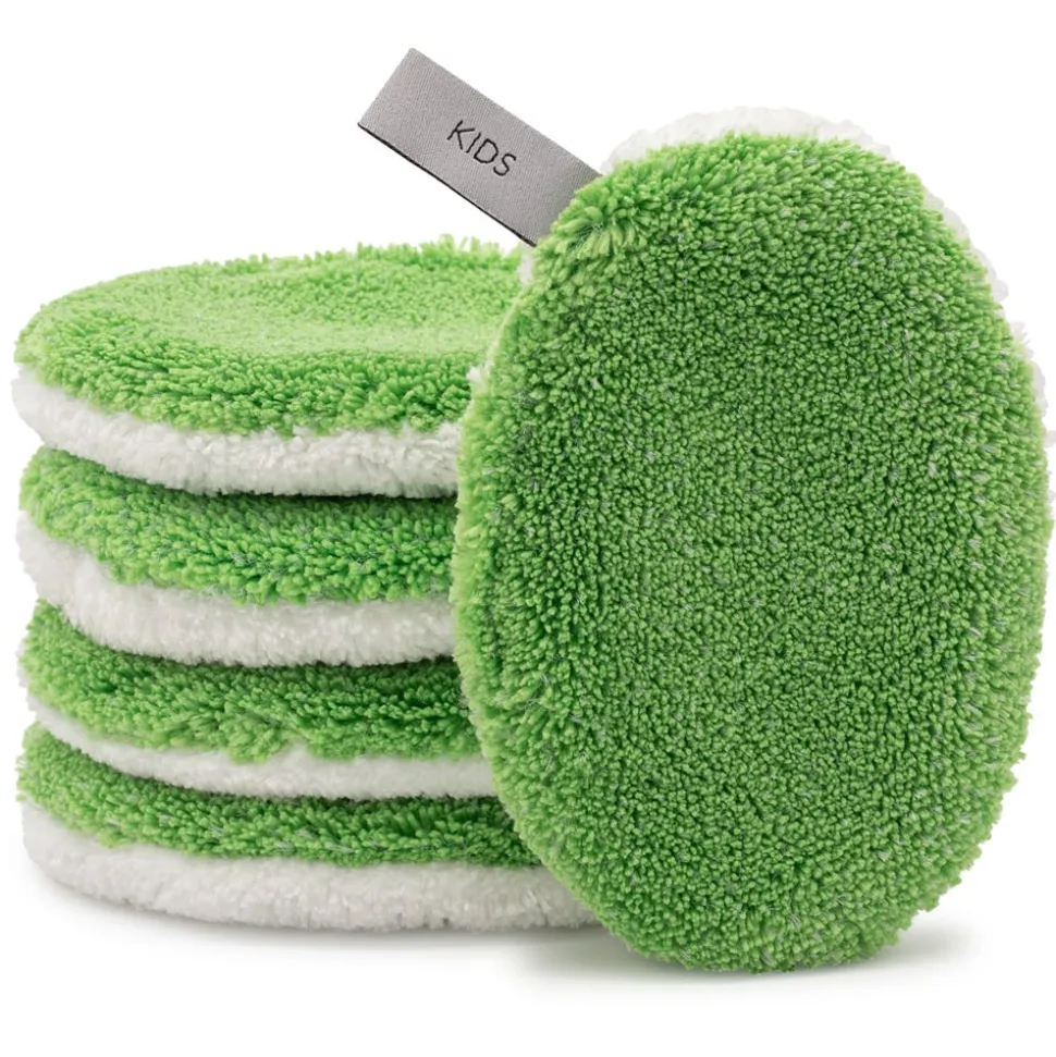 Waschies Baby- & Kinderwaschpads Grün 5er-Set