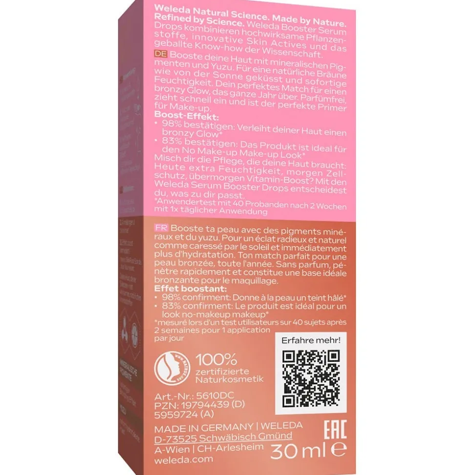 Weleda Bronzing Serum Booster Drops 30 ml