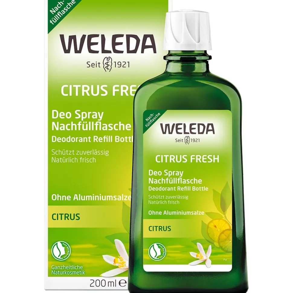 Weleda Citrus Fresh Deo Spray Nachfüllflasche 200 ml