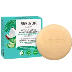 Weleda festes Shampoo Feuchtigkeit & Glanz 50 g