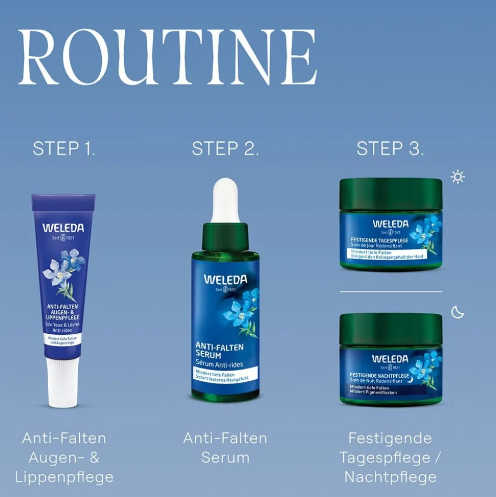 Weleda Festigende Tagespflege Blauer Enzian & Edelweiss 40 ml