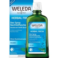 Weleda Herbal Fresh Deo Spray Nachfüllflasche 200 ml
