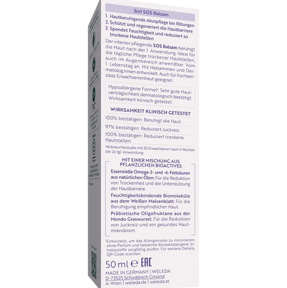 Weleda 3in1 Weiße Malve SOS Balsam 50 ml