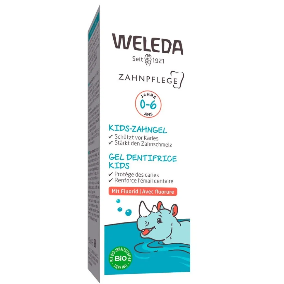 Weleda Kids-Zahngel mit Fluorid 50 ml