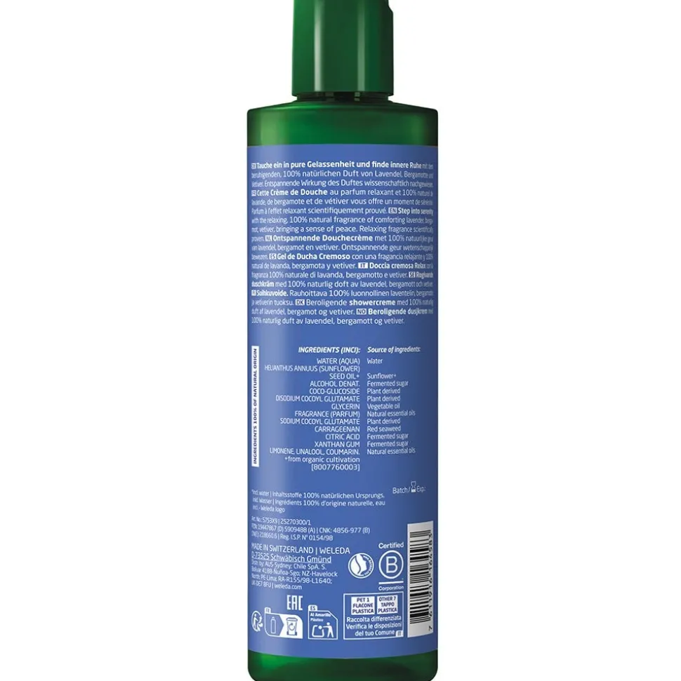 Weleda Relax Shower Cream Lavendel 400 ml