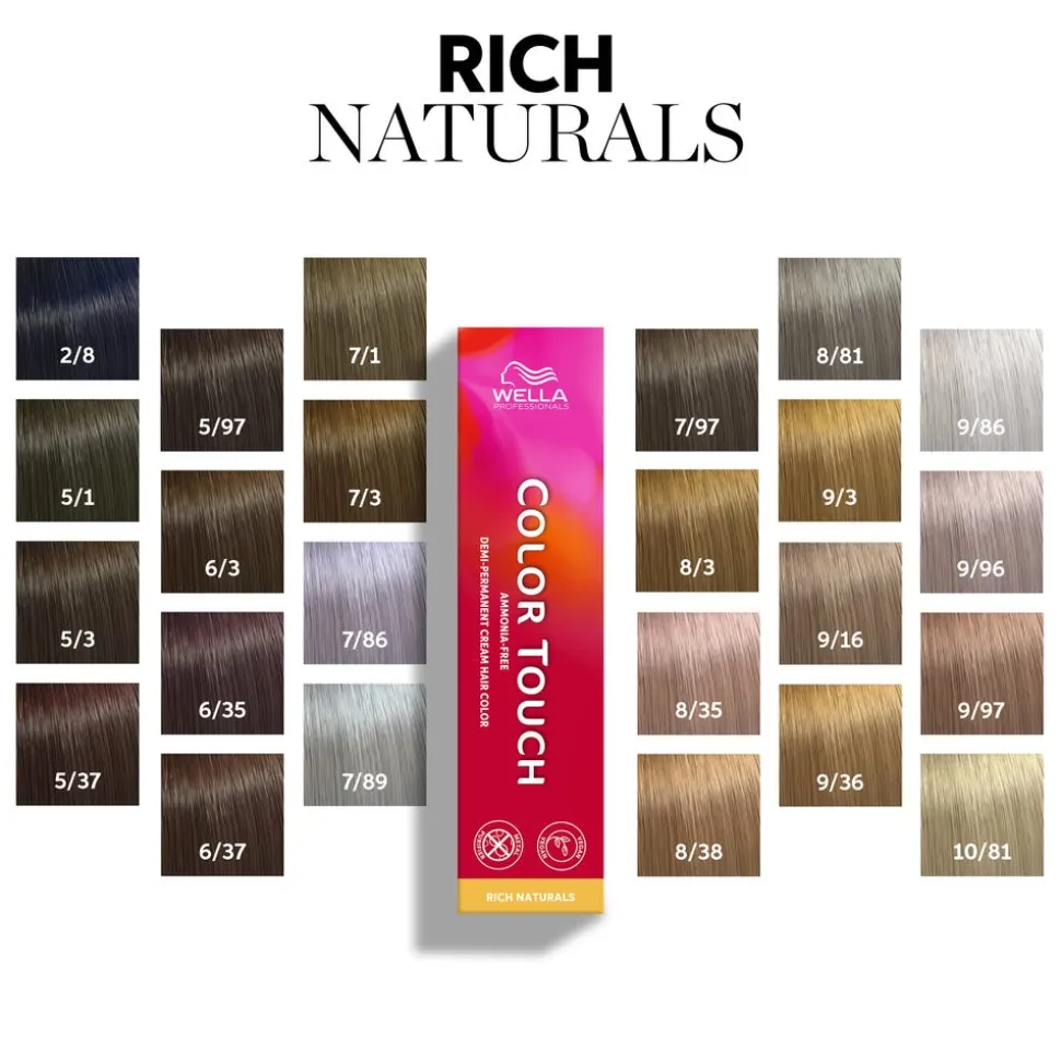 Wella Color Touch Rich Naturals hellbraun asch 5/1 60 ml