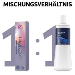 Wella Illumina 10/05 hell-lichtblond natur-mahagoni 60 ml