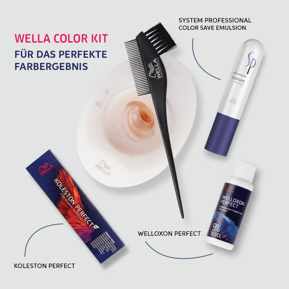 Wella Koleston Perfect Me+ Pure Naturals Haarfarbe Mittelbraun Intensiv Natur 44/0 60 ml