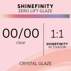 Wella Shinefinity Glaze Crystal Glaze 00/00 Haarfarbe 60 ml