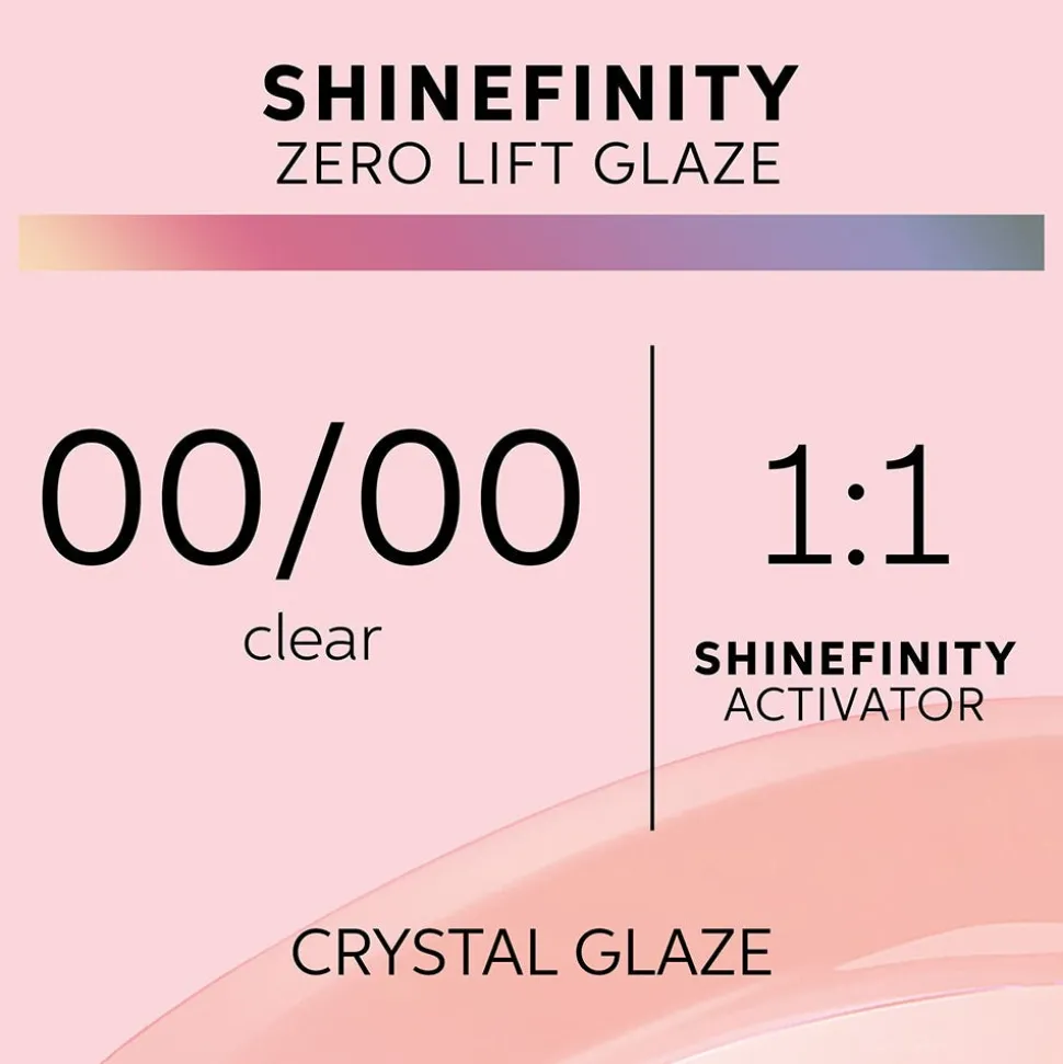 Wella Shinefinity Glaze Crystal Glaze 00/00 Haarfarbe 60 ml
