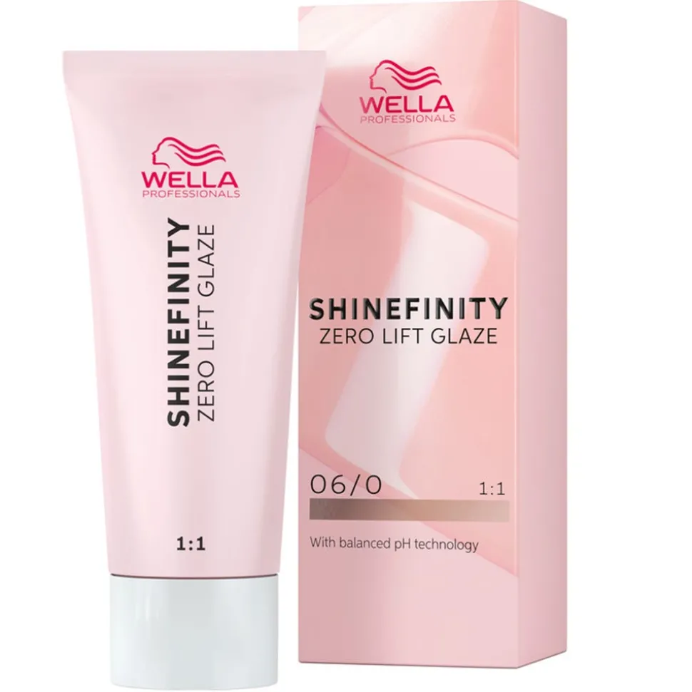 Wella Shinefinity Glaze Natural Brandy 06/0 Haarfarbe 60 ml