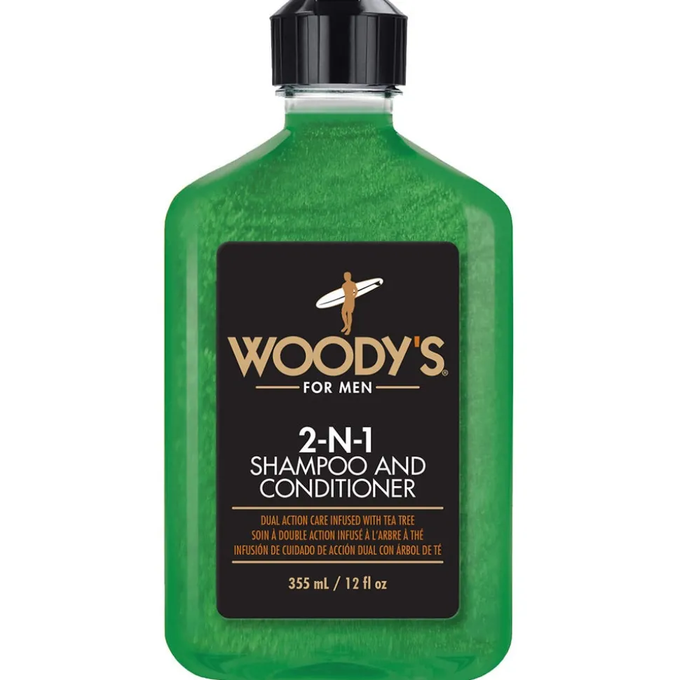 Woody's 2-in-1 Shampoo & Conditioner 355 ml