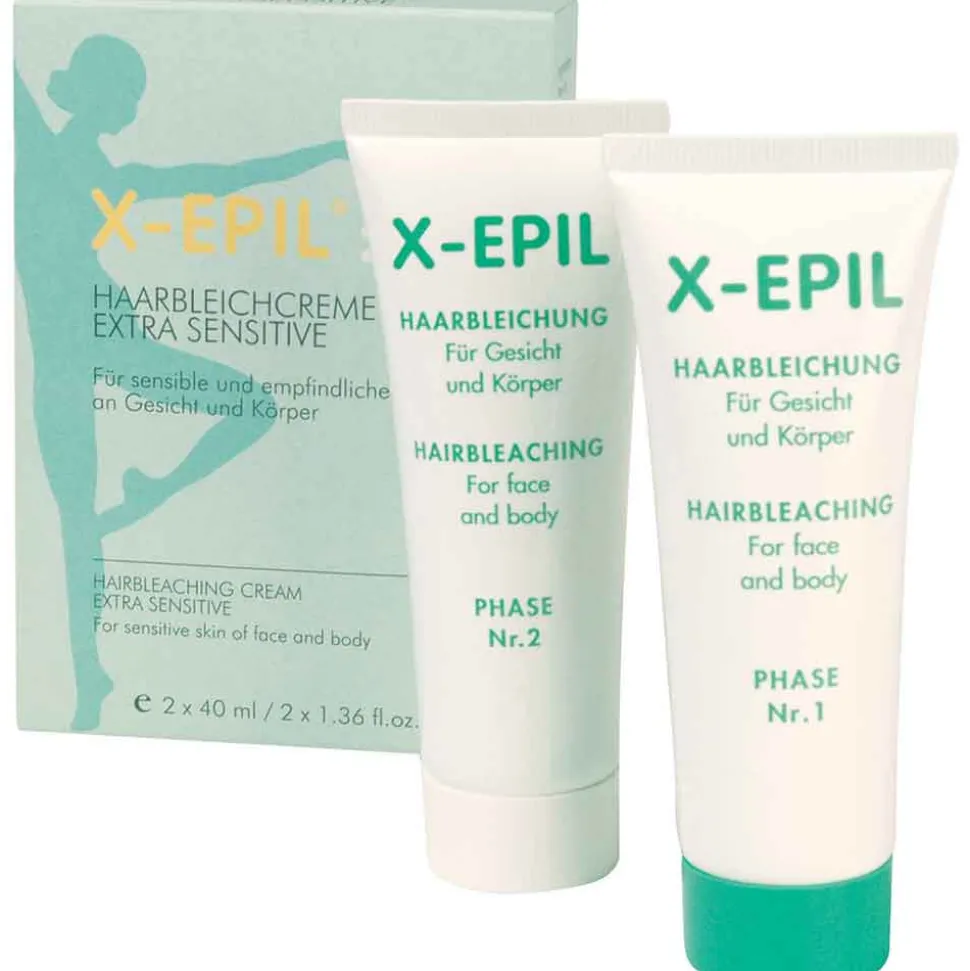 X-EPIL Haarbleichcreme Extra Sensitiv 2 x 40ml
