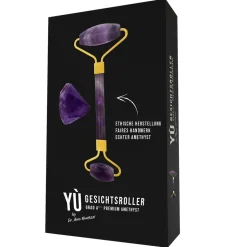YÙ Beauty Amethyst Doppel Face Roller