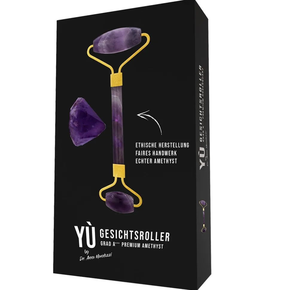 YÙ Beauty Amethyst Doppel Face Roller