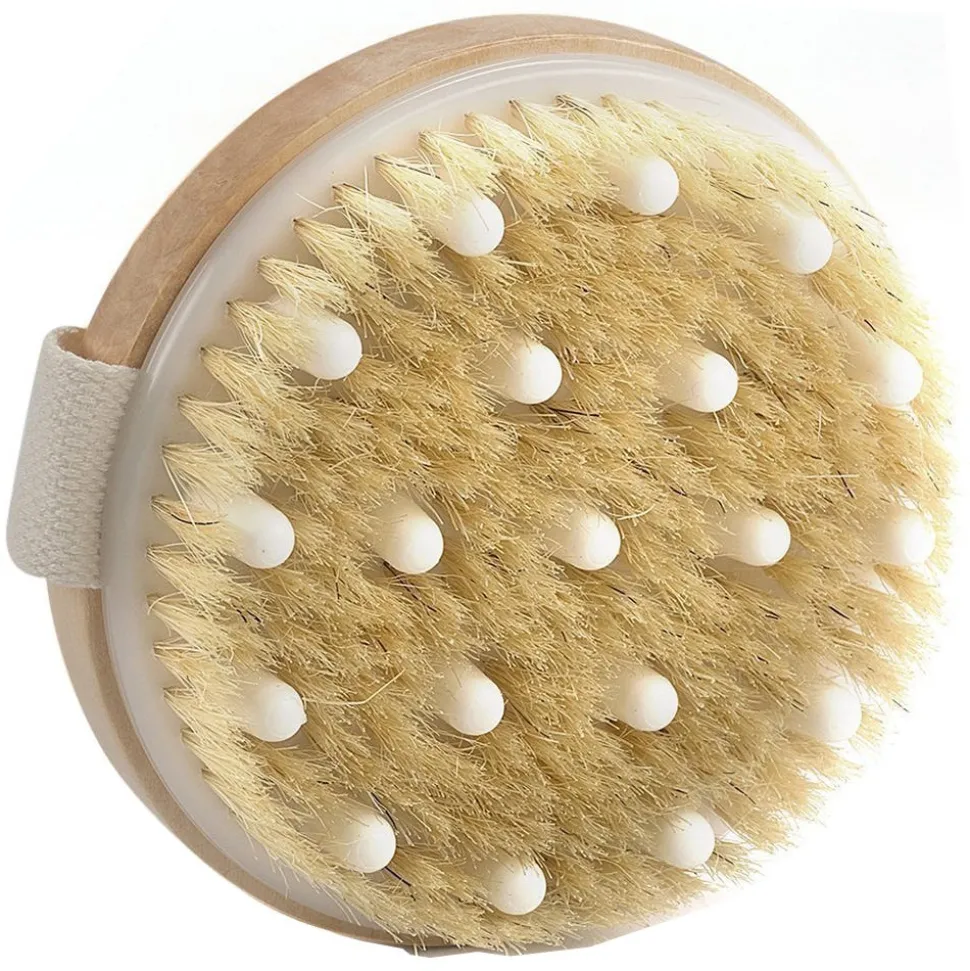 YÙ Beauty Trockenbürste mit reinen Naturborsten