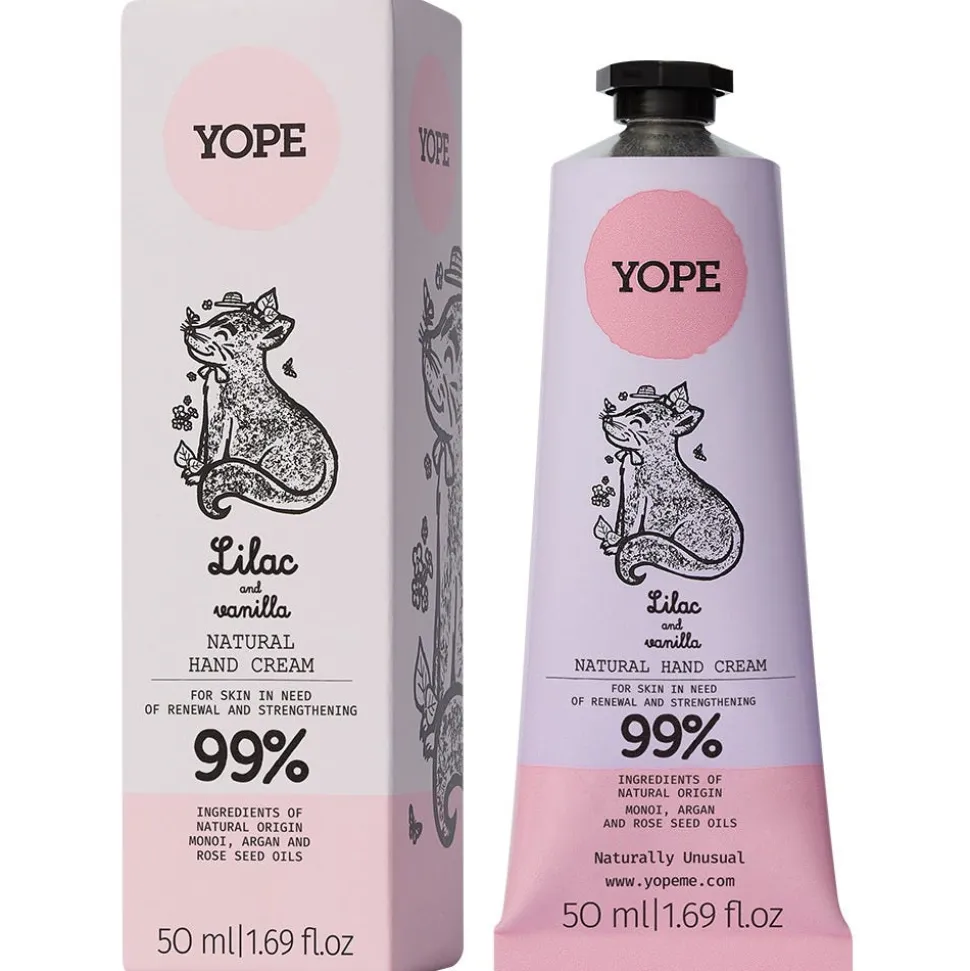 YOPE Hand Cream LILAC & VANILLA 50 ml