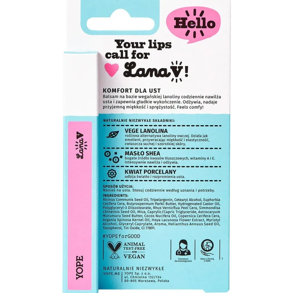 YOPE LANA V Nourishing Lip Balm