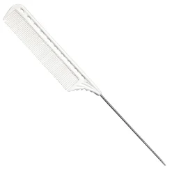 Y.S. Park Stielkamm Metallgriff Nr. 102 Weiß