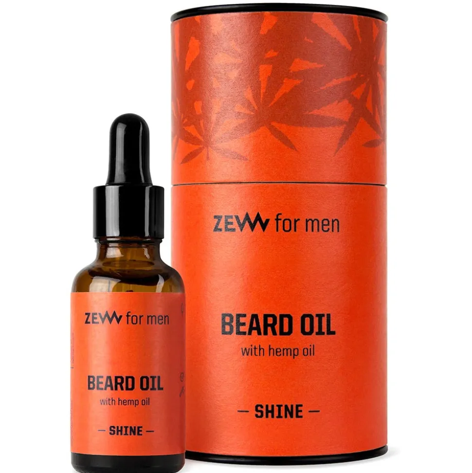 ZEW for Men Beard Oil with Hemp Oil shine 30 ml