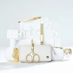 Zwilling Maniküre Pediküre Set 3 tlg. mit Kombi-Nagelschere beige