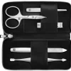 Zwilling Maniküre Pediküre Set 5tlg. mit Kombi-Nagelschere schwarz