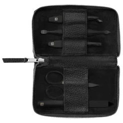 Zwilling Maniküre Pediküre Set 5 tlg. mit Nagelschere schwarz