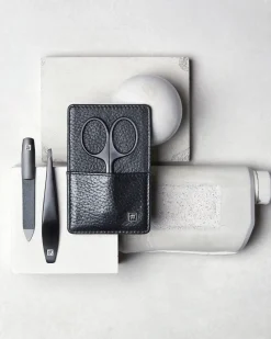 Zwilling Nagelpflege-Set 3-tlg. Maniküre Pediküre Set 3tlg. mit Nagelschere schwarz