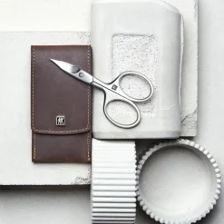 Zwilling Premium Maniküre Set 3-teilig in Braun