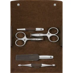 Zwilling Premium Maniküre Set 5-teilig in Braun